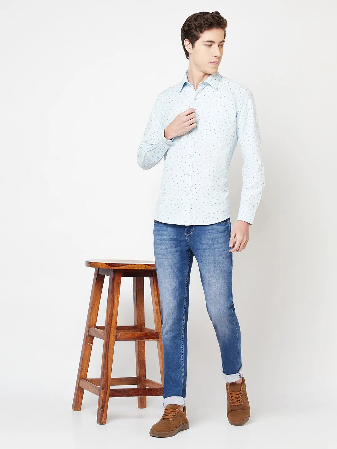 Blue Light Fade Jeans