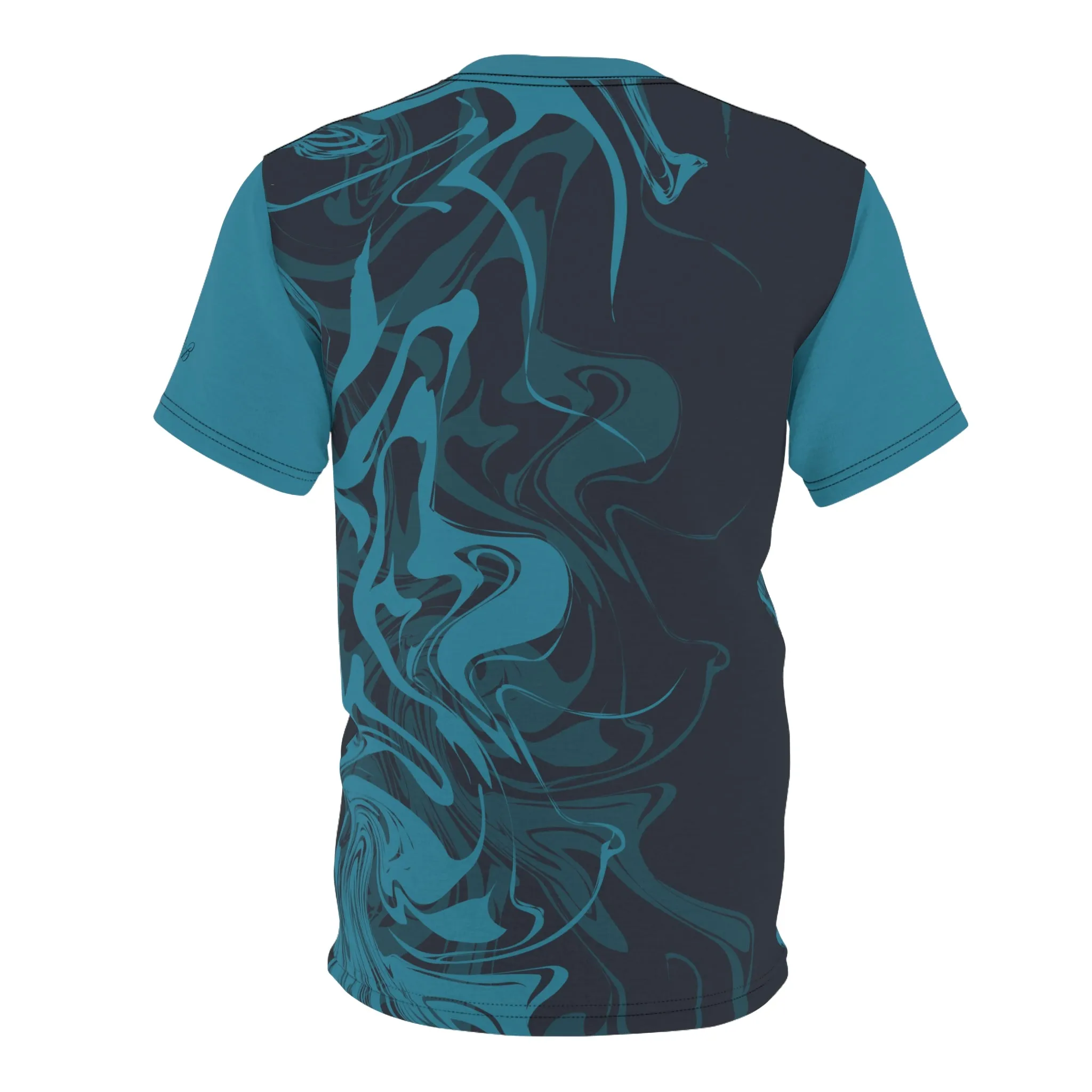 Blue Men's Matching T-Shirt