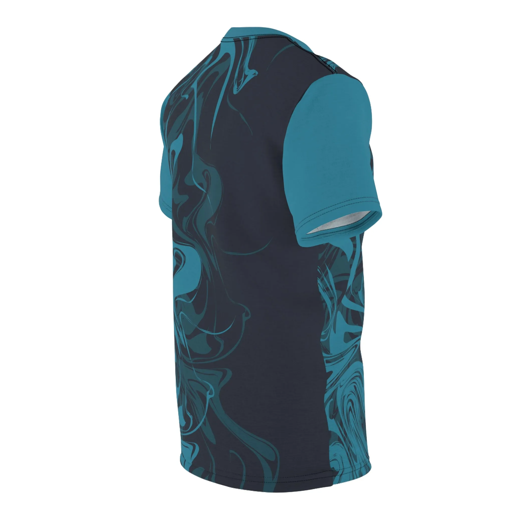 Blue Men's Matching T-Shirt