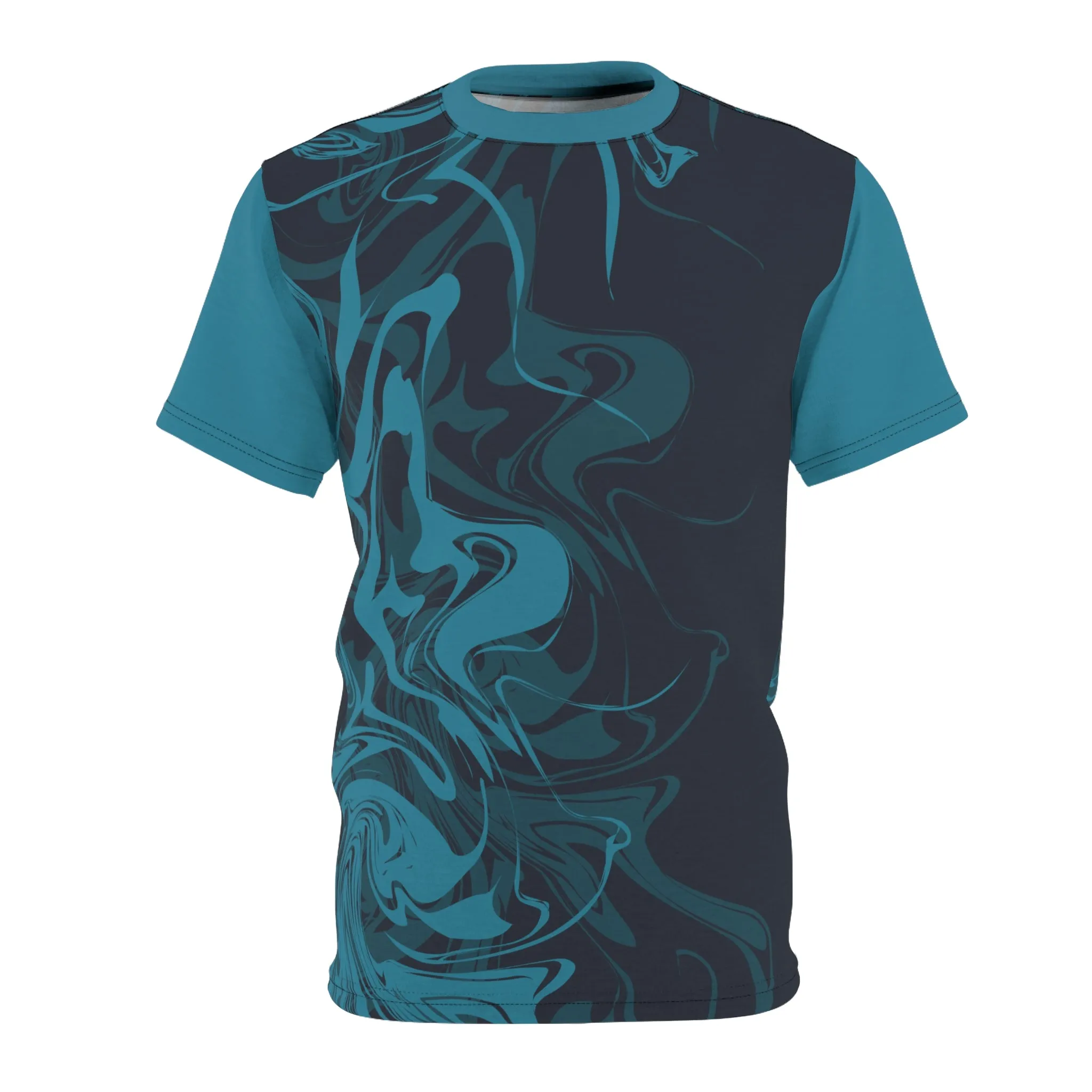 Blue Men's Matching T-Shirt