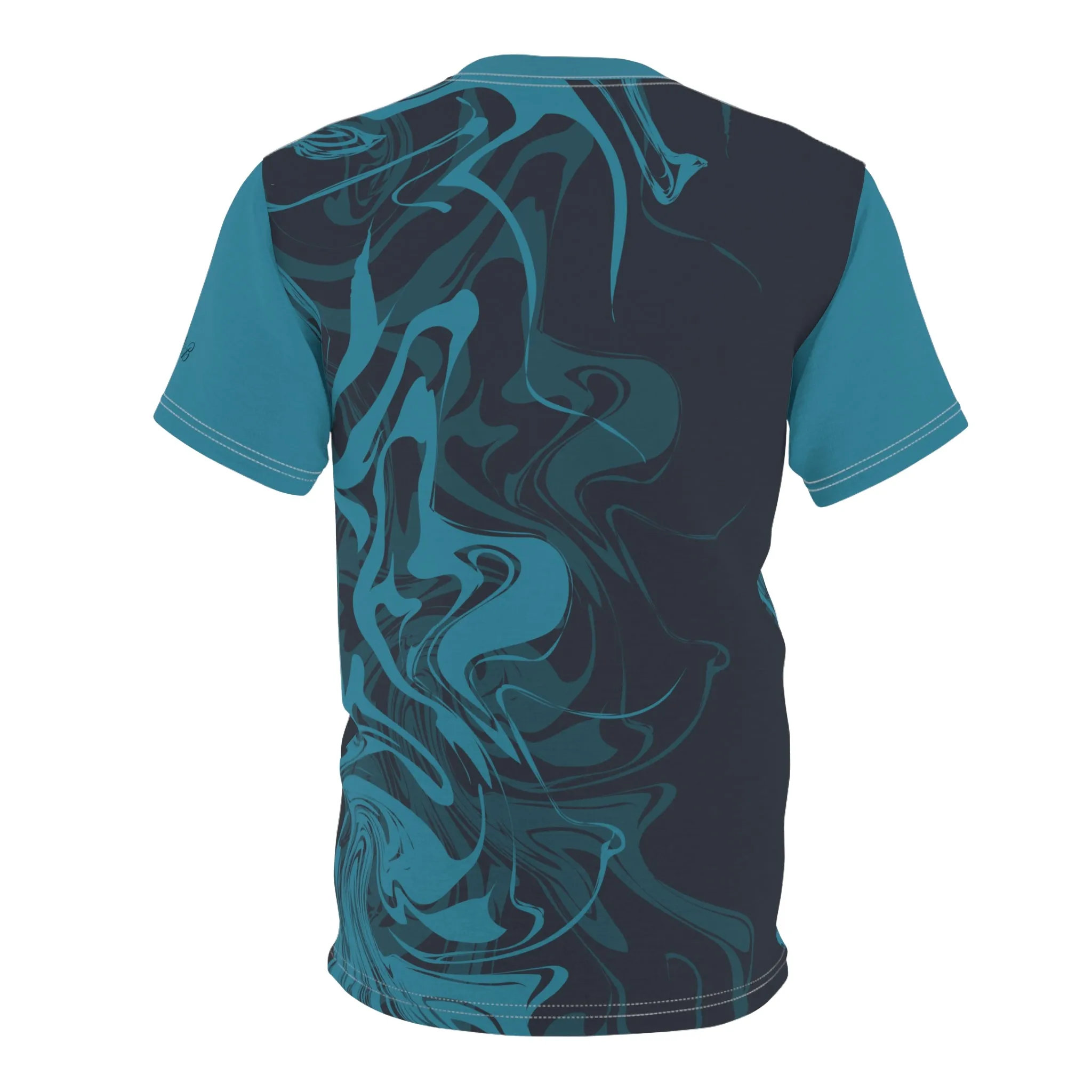 Blue Men's Matching T-Shirt