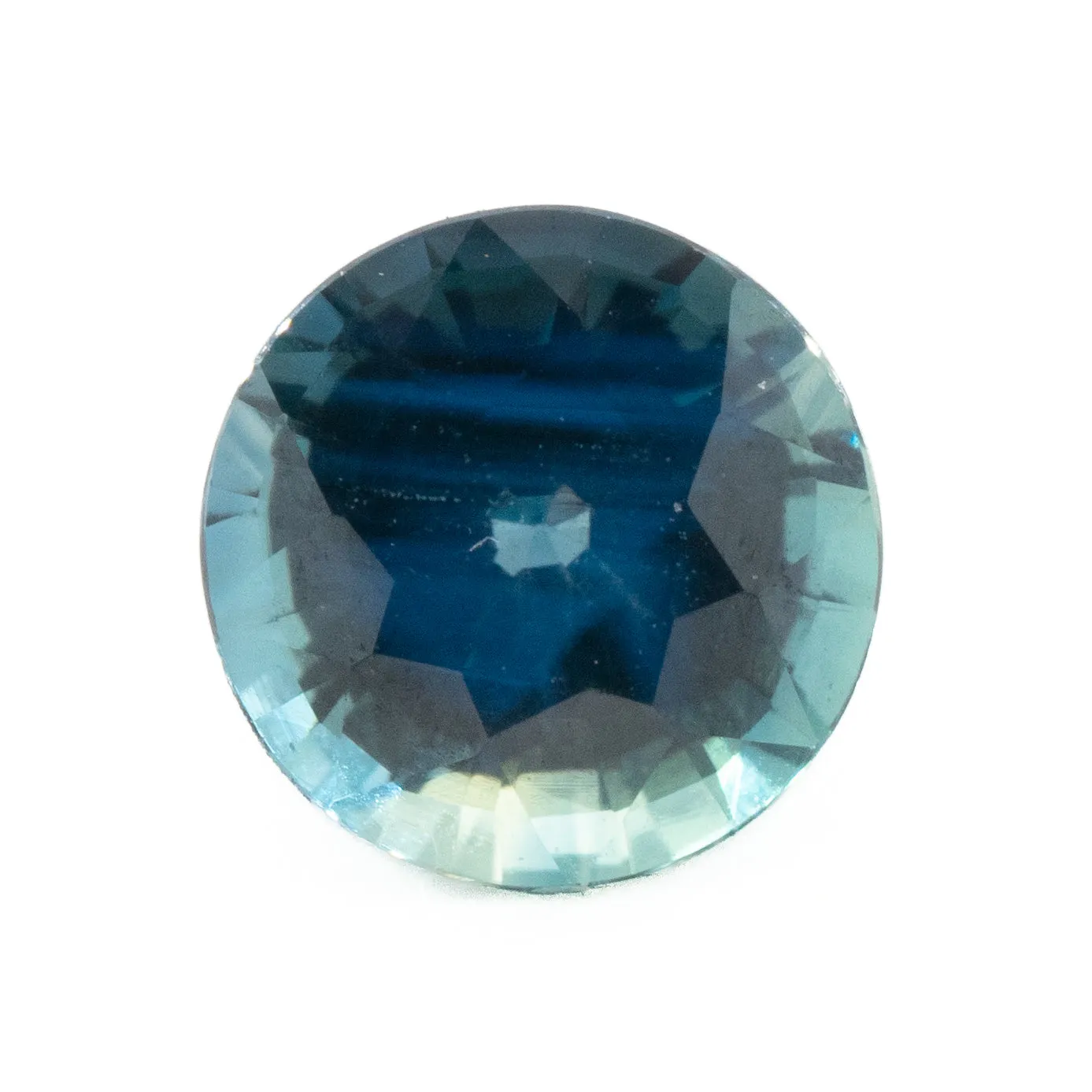 Blue-Teal Round Sapphire | 1.09ct | Madagascar Origin