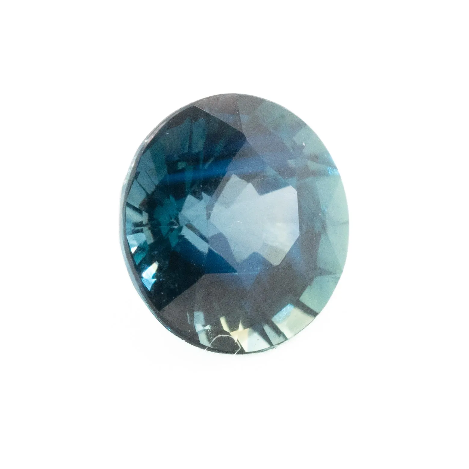 Blue-Teal Round Sapphire | 1.09ct | Madagascar Origin