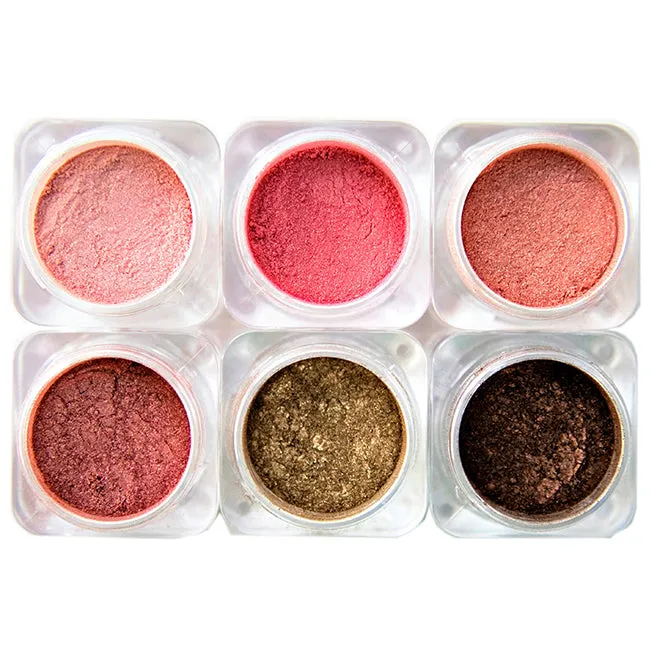 Blushing Bronze Collection of Six