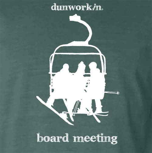Board Meeting Chairlift Men's Short Sleeve Tee