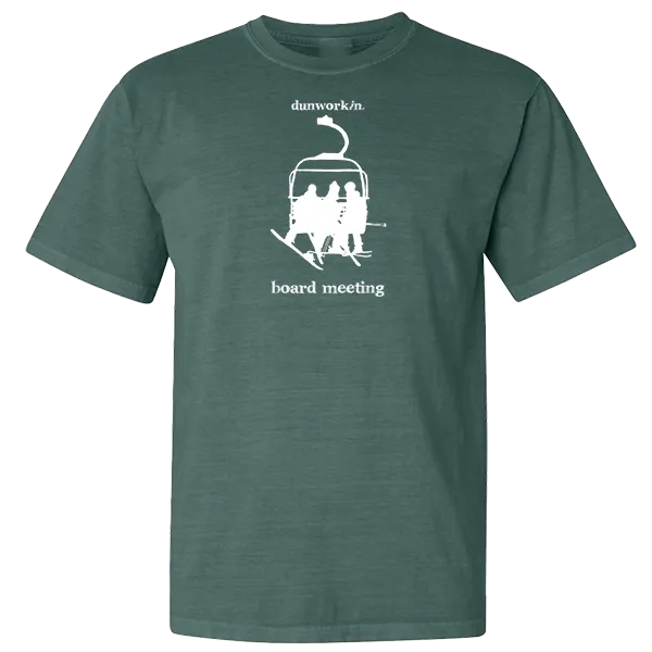Board Meeting Chairlift Men's Short Sleeve Tee