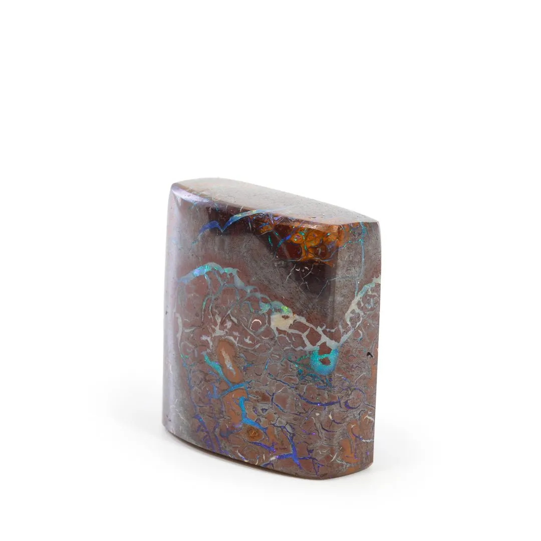 Boulder Opal 21.9mm 57.5 Carat Gemstone Cabochon