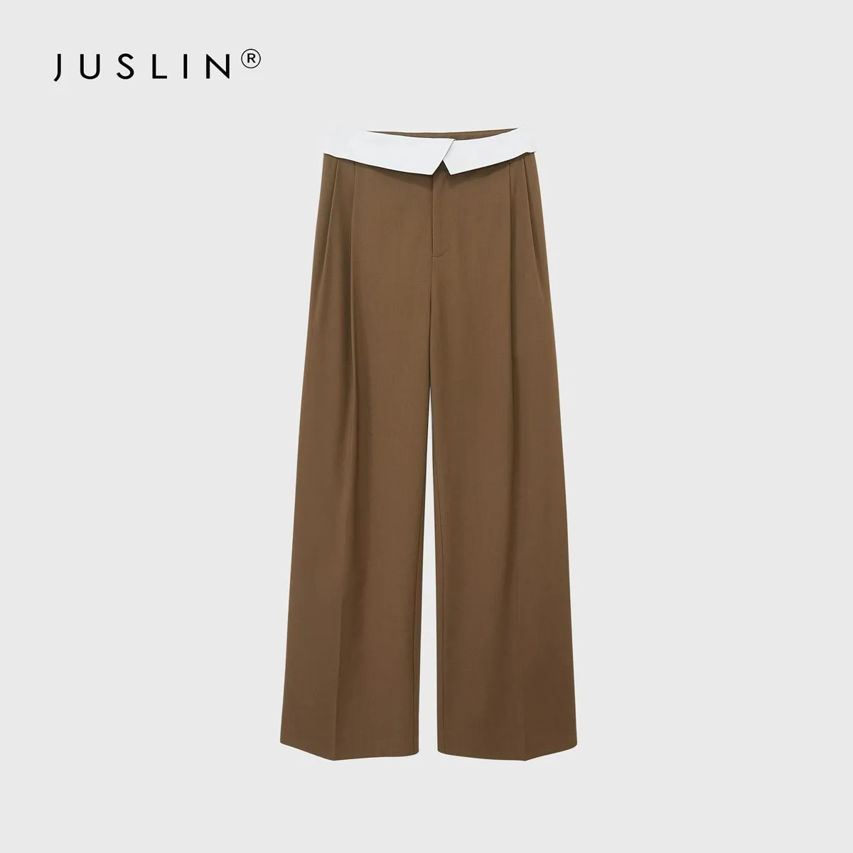 Boxy Pleated Skirt and Oversized Blazer Ensemble