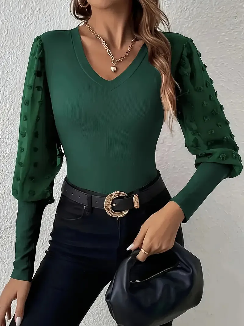 Browning® | Slim Fit Blouse With Swiss Dots