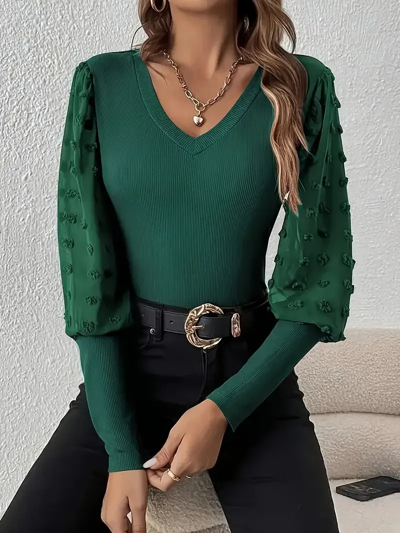 Browning® | Slim Fit Blouse With Swiss Dots