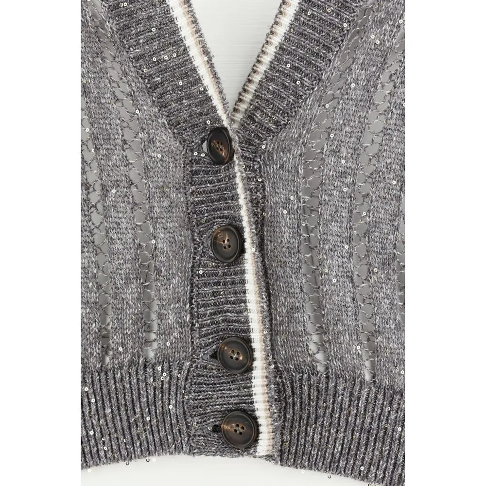 Brunello Cucinelli Cardigan with sequins