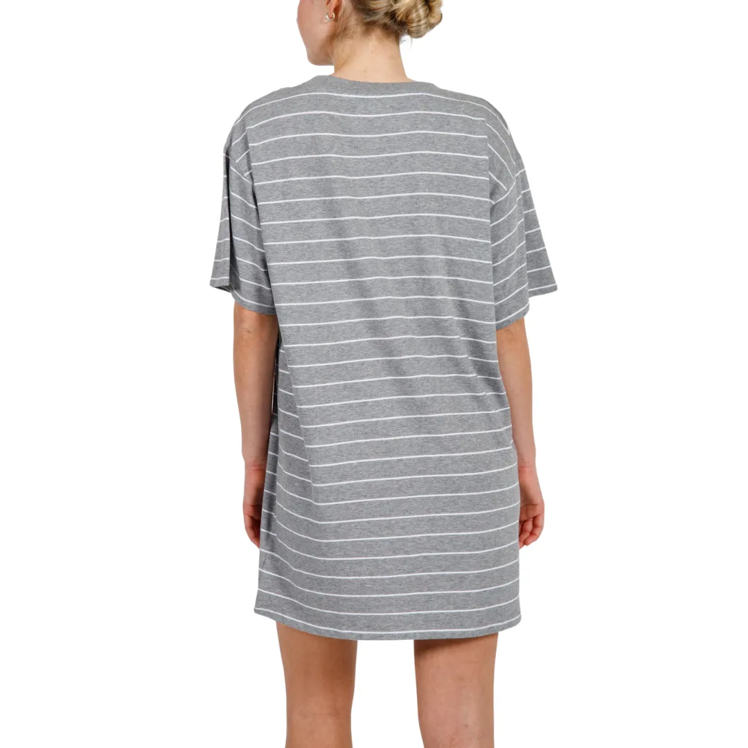 Brunette Womens Oversized Tee Dress