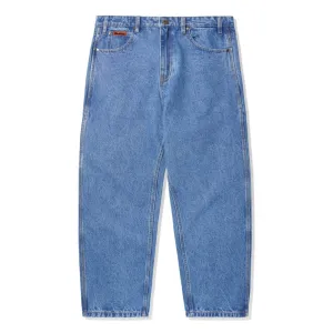 BUTTER GOODS BAGGY DENIM JEANS - WASHED INDIGO