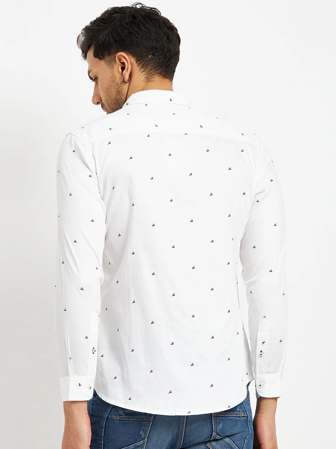 Camla White Shirts For Men