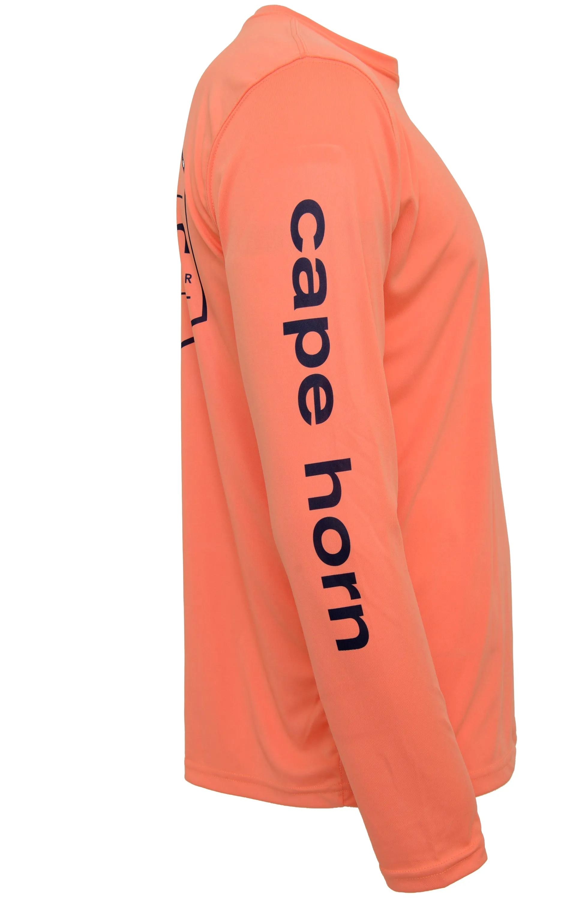 Cape Horn Vintage Stamp Performance Long Sleeve Shirt