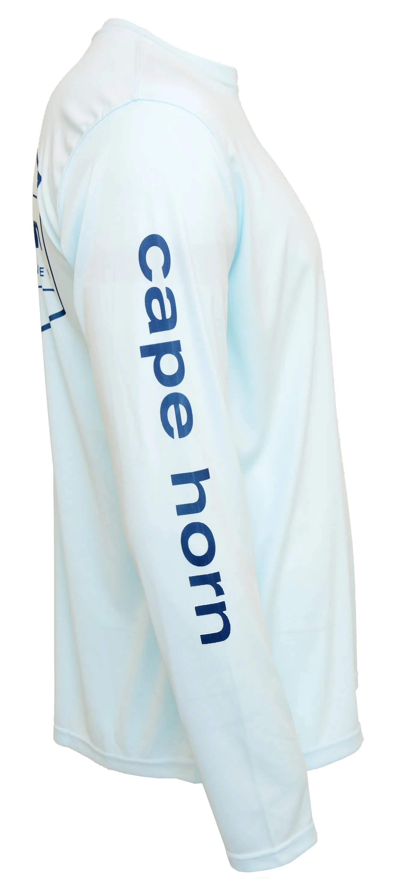 Cape Horn Vintage Stamp Performance Long Sleeve Shirt
