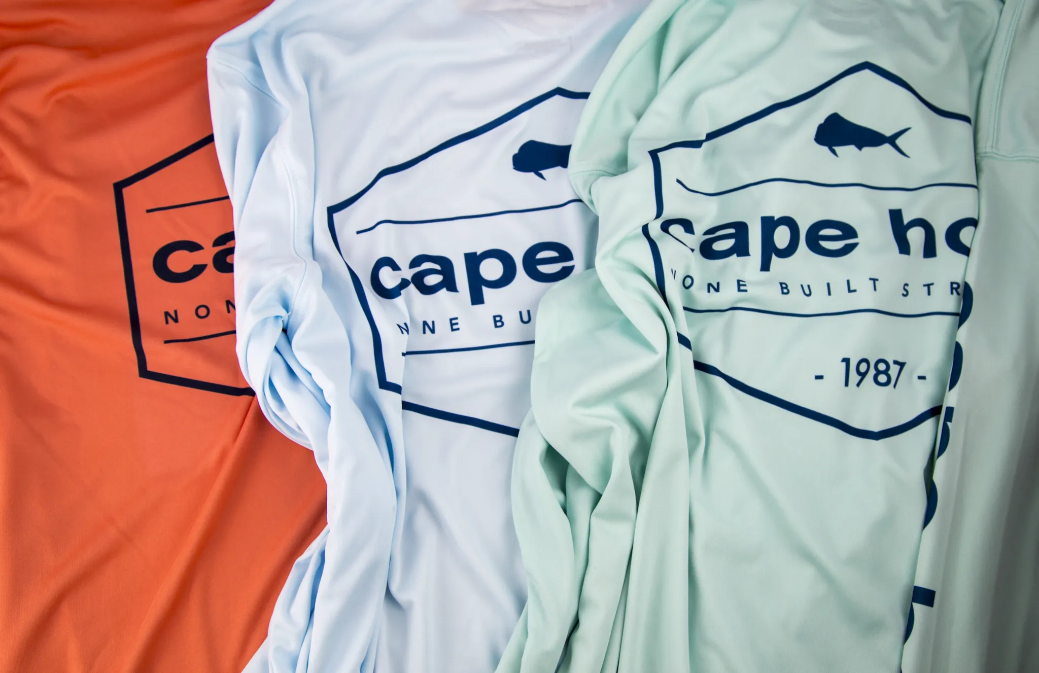 Cape Horn Vintage Stamp Performance Long Sleeve Shirt