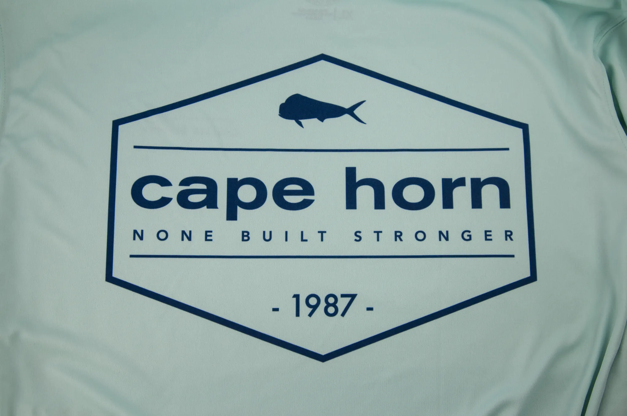 Cape Horn Vintage Stamp Performance Long Sleeve Shirt