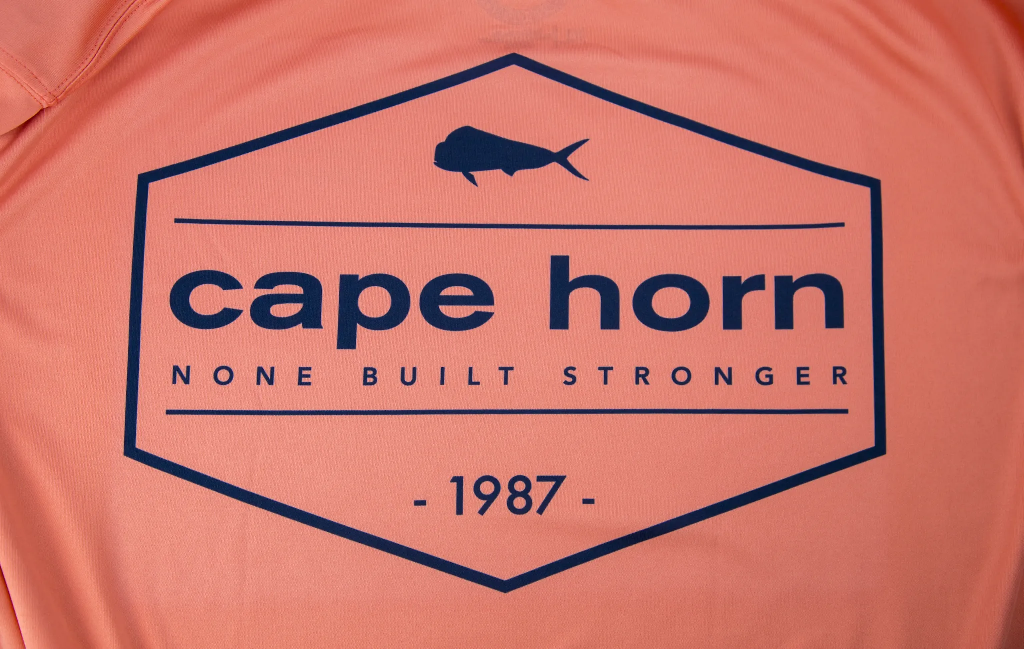 Cape Horn Vintage Stamp Performance Long Sleeve Shirt