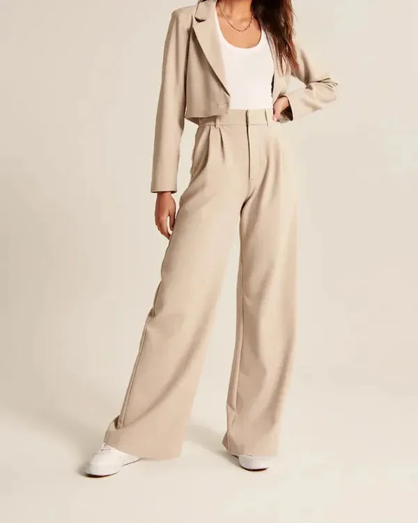 Caroline - Pants with darts