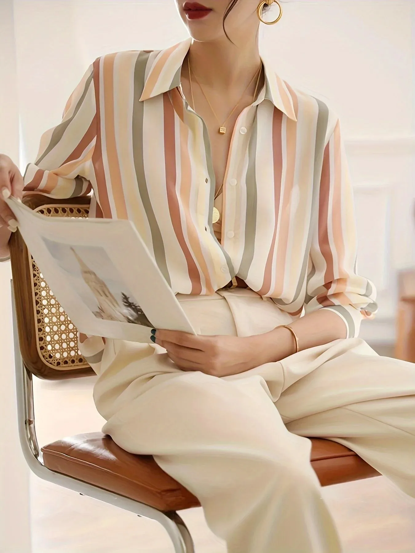 Casual Shirt Long Sleeved