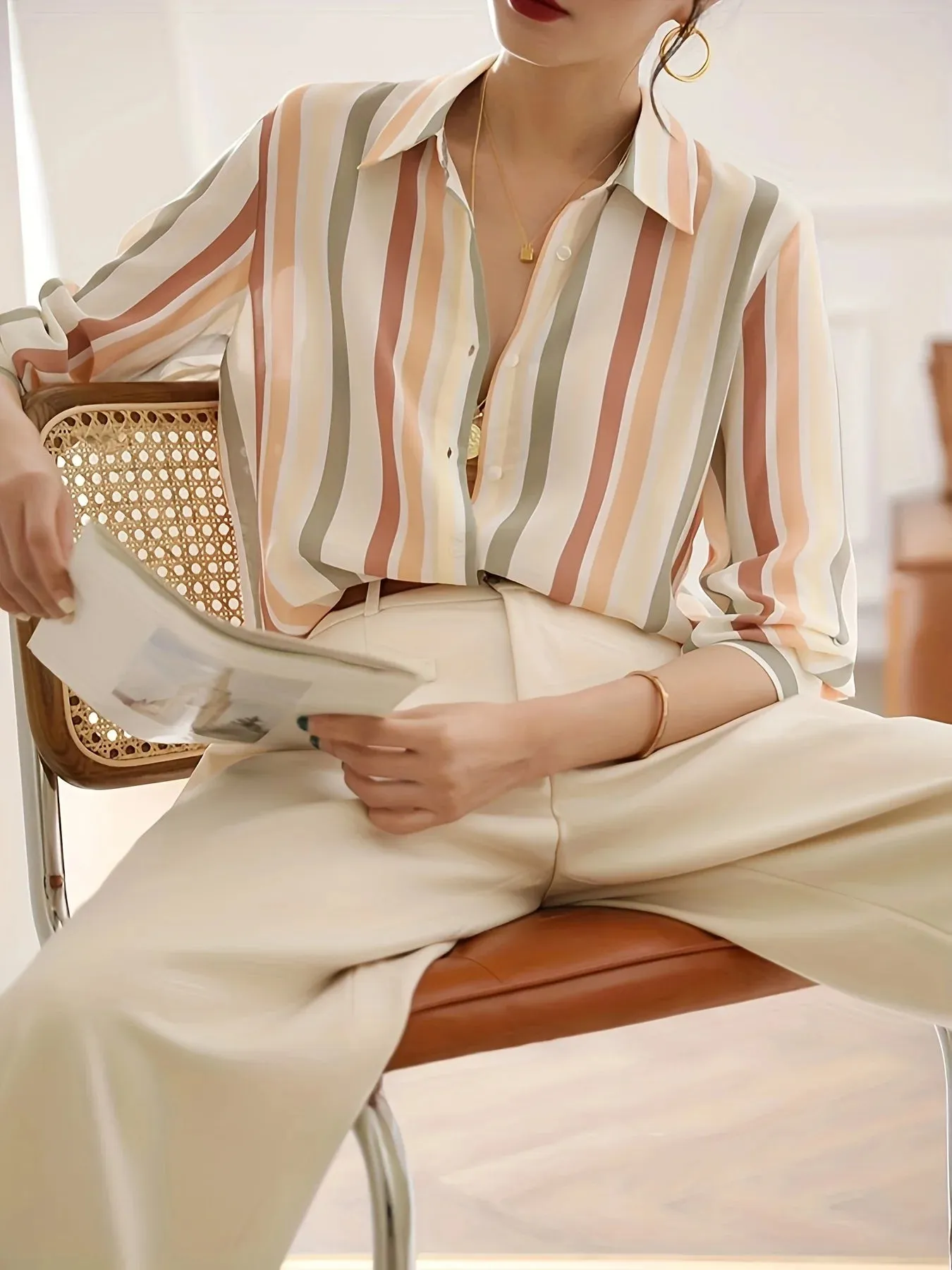 Casual Shirt Long Sleeved