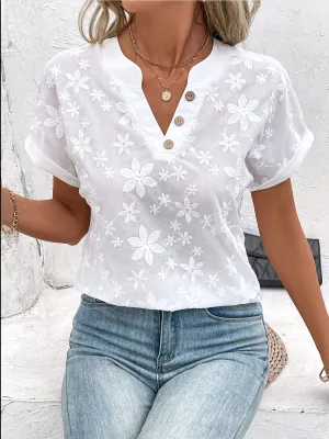 Celestine | Elegant White Blouse