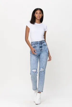 Cello High Slim Straight Jeans