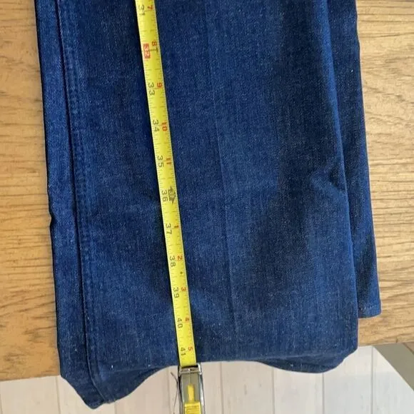 CHARLES PORTER DARK BLUE FLARE BOTTOMS BUN…