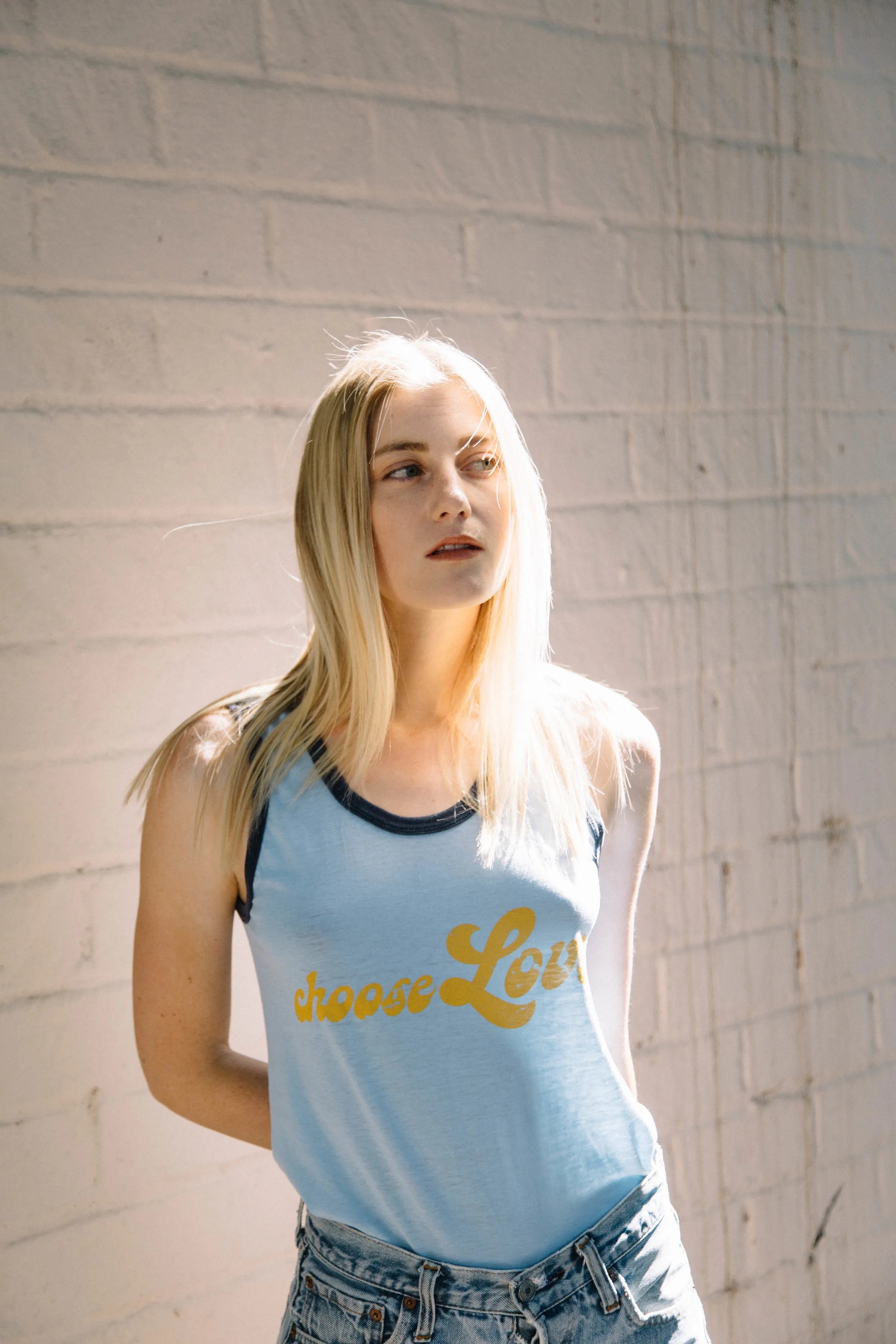 Choose Love Upcycled Vintage Tee