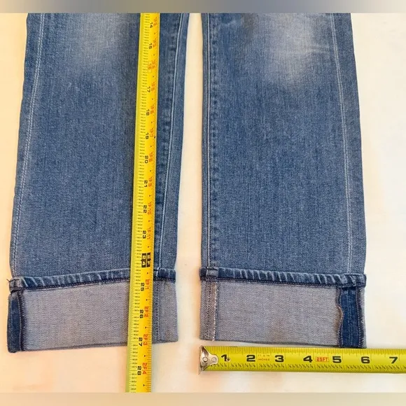 CITIZEN OF HUMANITY Made In USA Jeans Women 27 “30x27” Jazmin Ankle Cuffed Hem