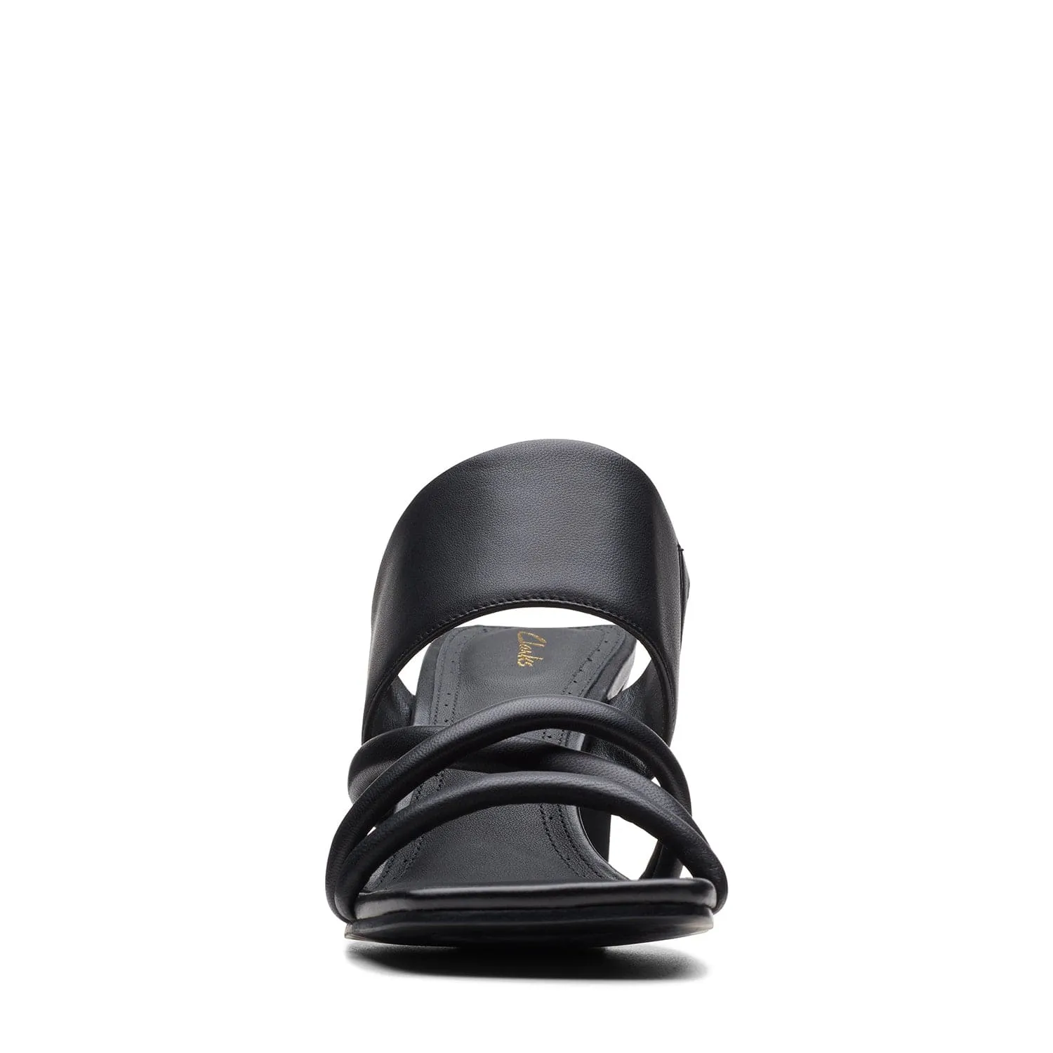 Clarks Seren65 Mule - Sandals - Black Leather - 261710524 - D Width (Standard Fit)