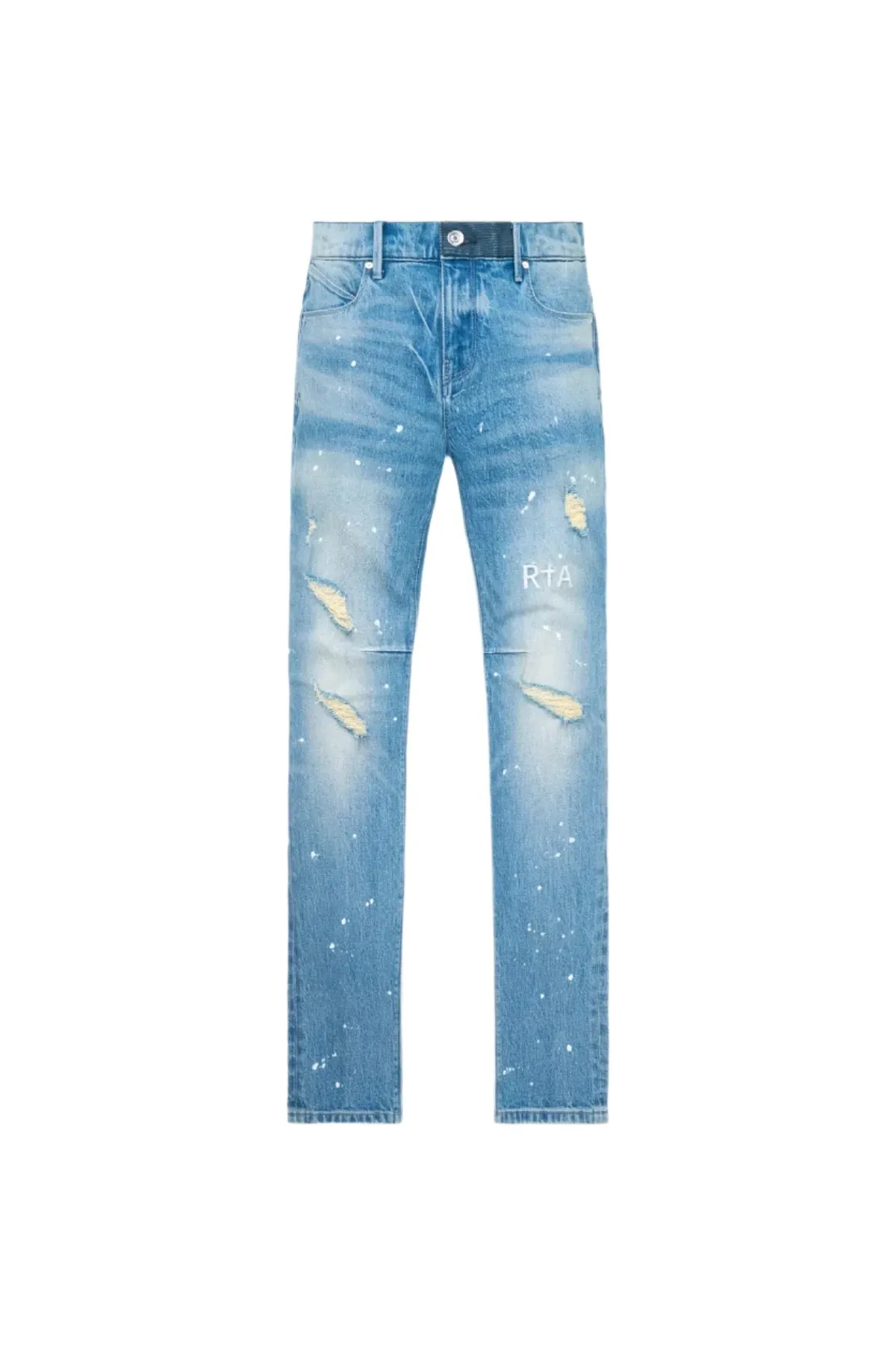 Clayton - Medium Blue Painted