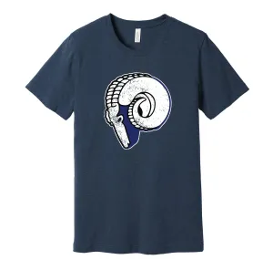 Cleveland Rams 1940s Distressed Logo - Defunct Ohio Sports Team Shirt - Celebrate Football Heritage and History - Hyper Than Hype Shirts