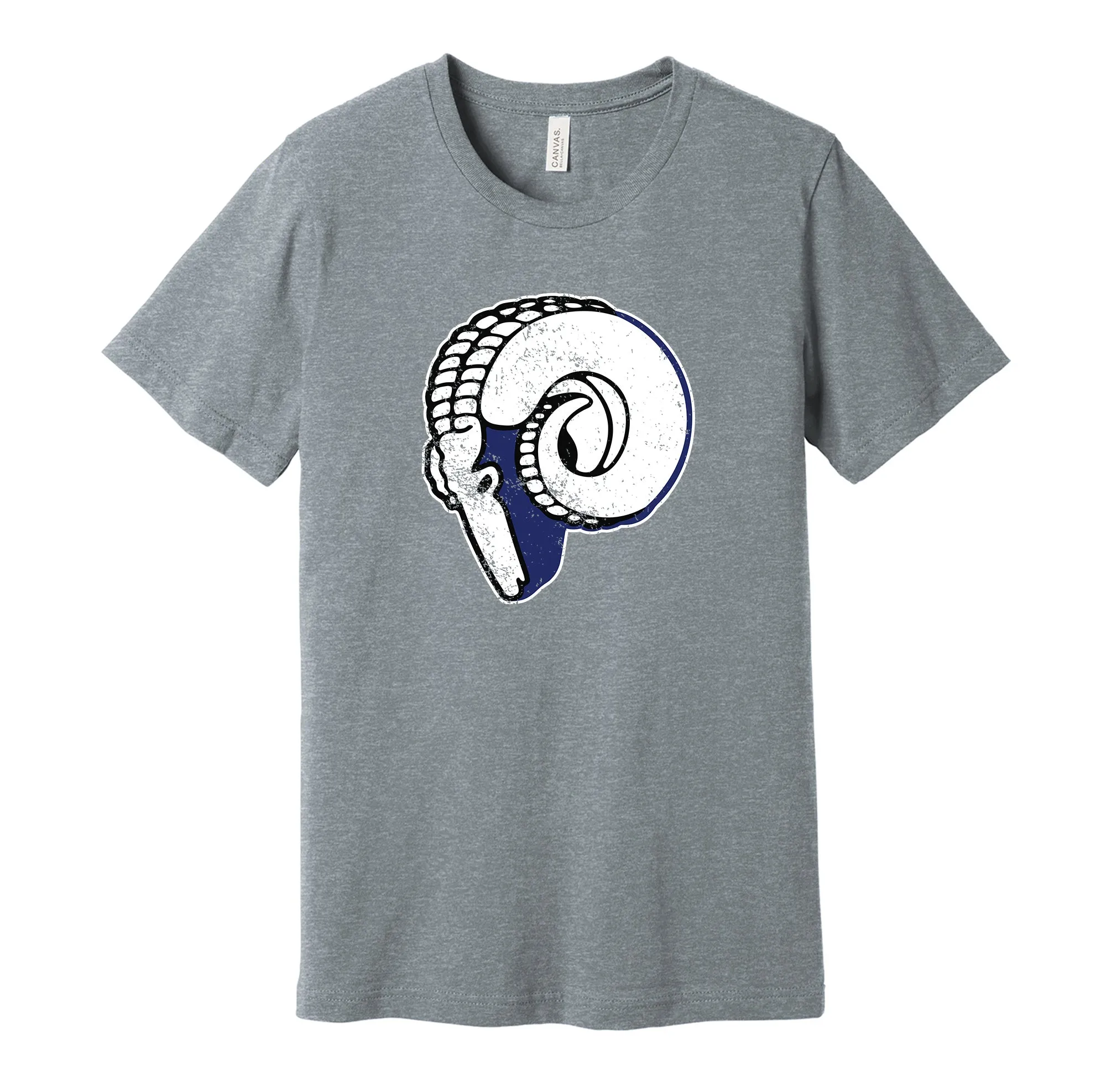 Cleveland Rams 1940s Distressed Logo - Defunct Ohio Sports Team Shirt - Celebrate Football Heritage and History - Hyper Than Hype Shirts