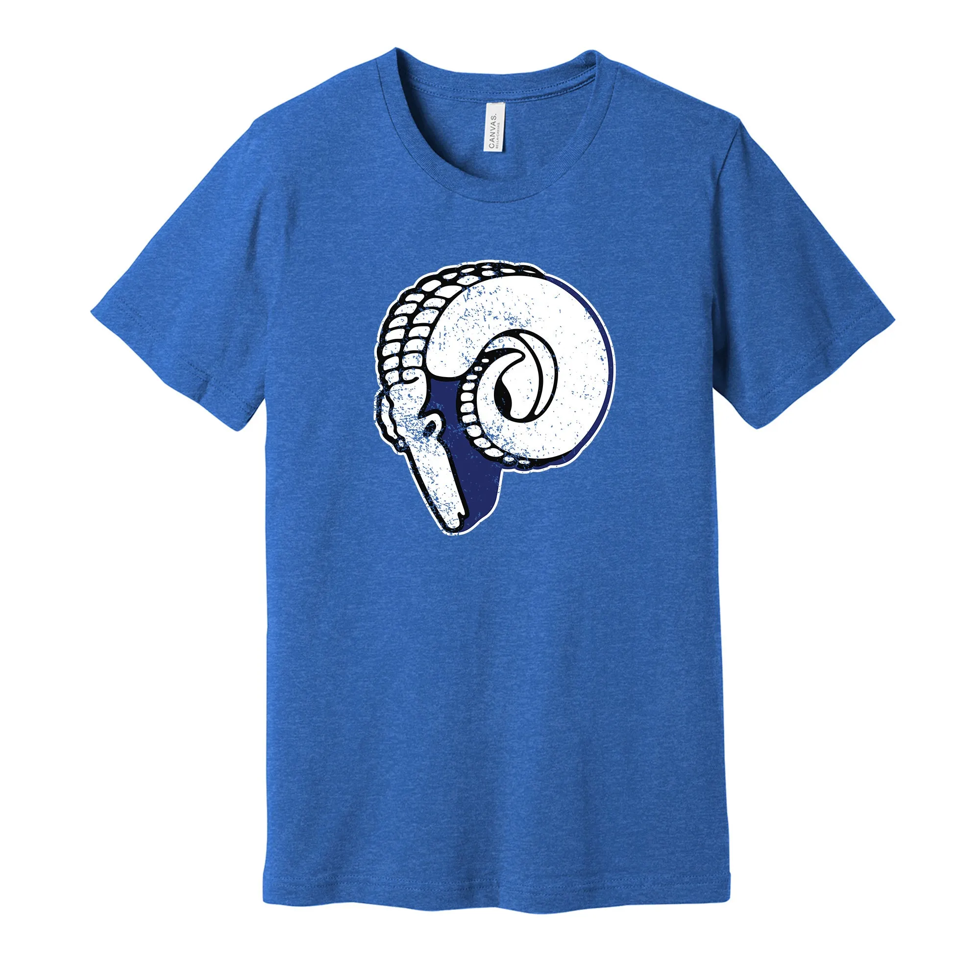 Cleveland Rams 1940s Distressed Logo - Defunct Ohio Sports Team Shirt - Celebrate Football Heritage and History - Hyper Than Hype Shirts