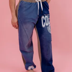 CONTRAST GREN JEANS