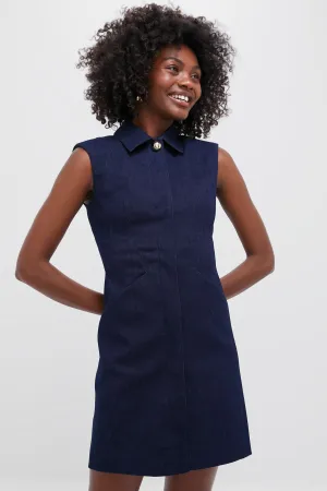 Dark Oxford Serina Dress