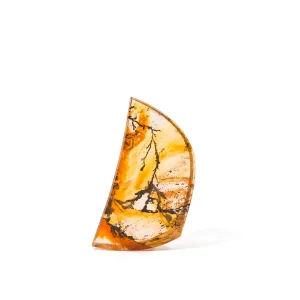 Dendritic Quartz 56.78 Carat Polished Crystal Cabochon