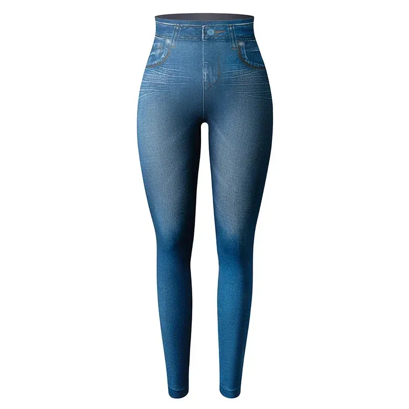 Denim Leggings