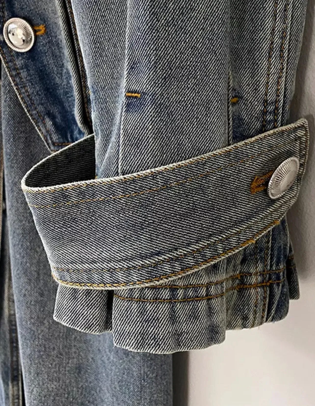 Denim Trench Coat