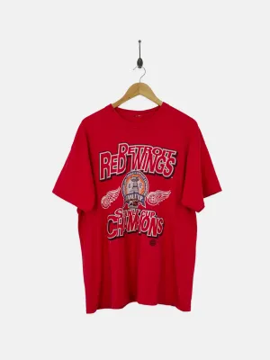 Detroit Red Wings NHL Stanley Cup Vintage T-Shirt Size L
