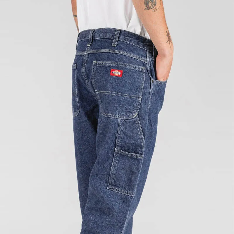 DICKIES - 1993 RELAXED FIT CARPENTER DENIM JEAN - Rinsed Indigo