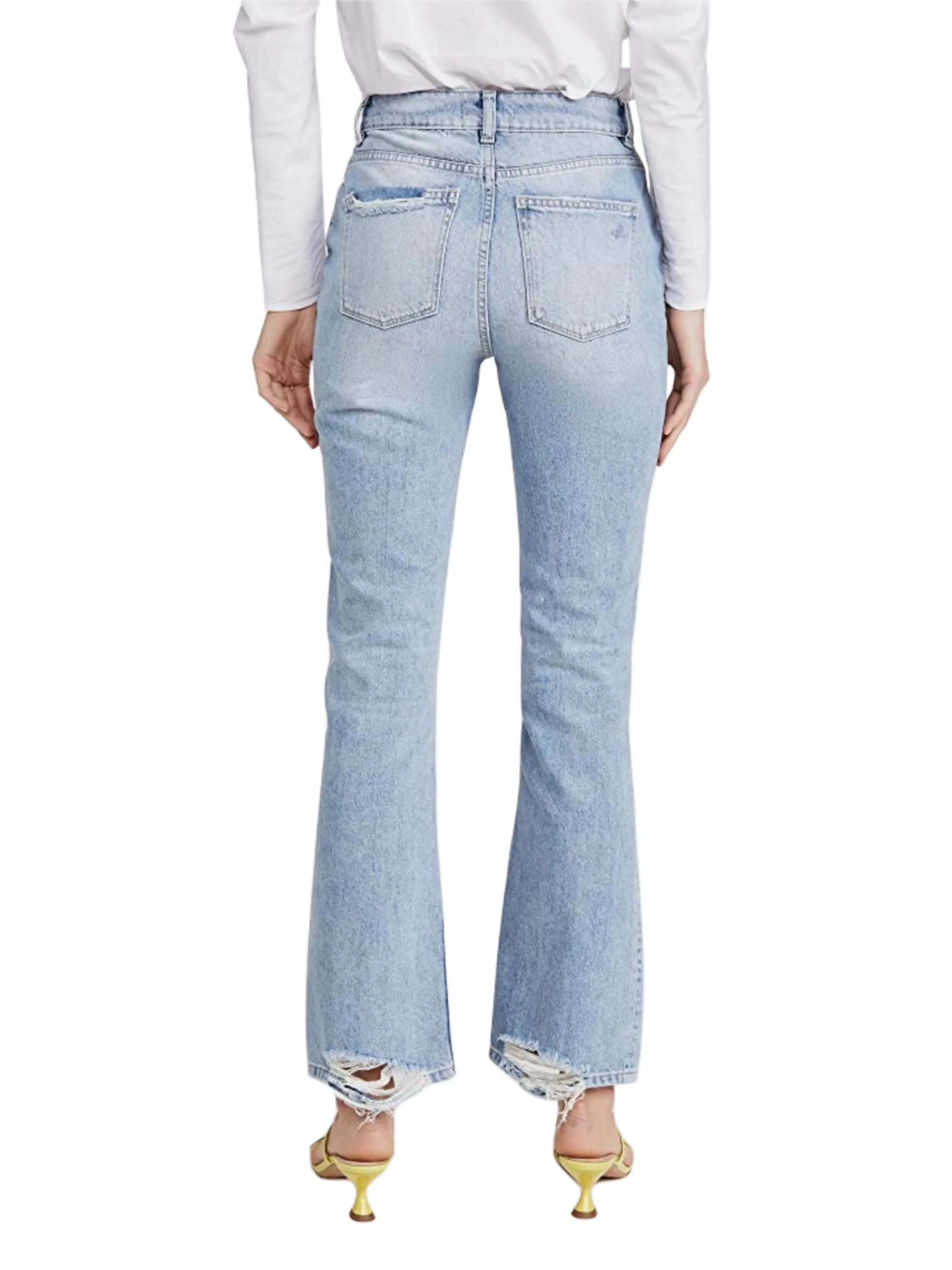 DL1961 Women's Aurora Bridget High Rise Instasculpt Boot Jeans Size 26 NWT