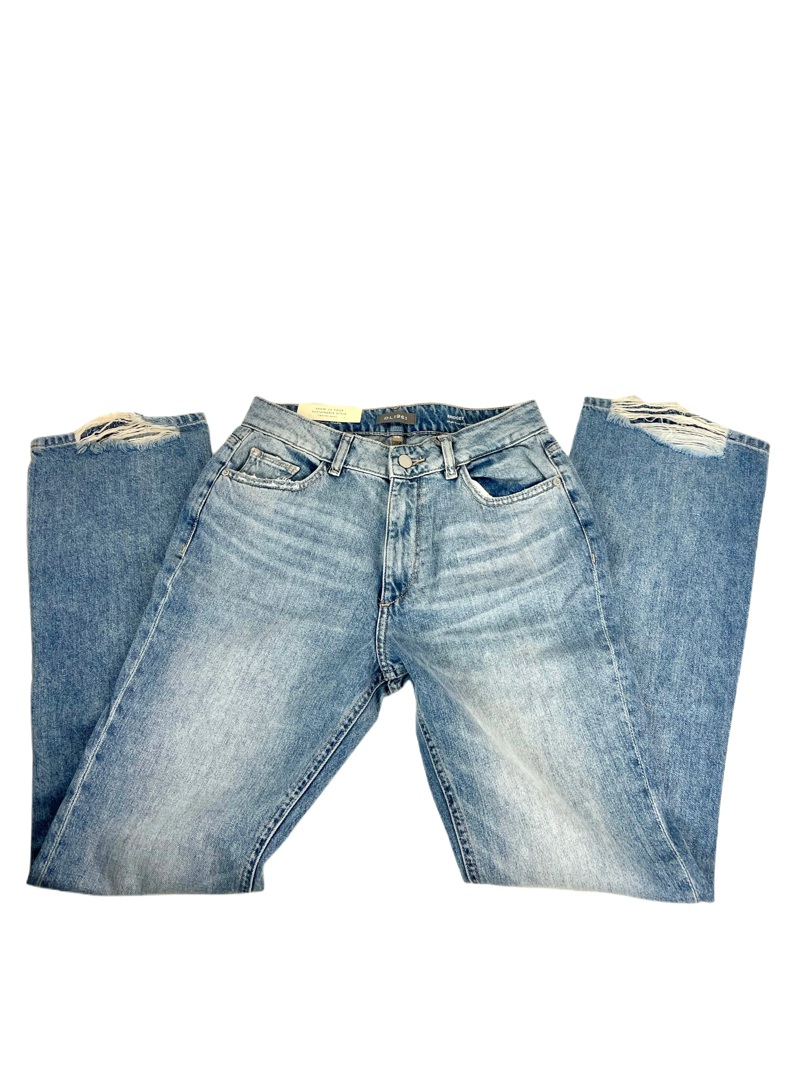 DL1961 Women's Aurora Bridget High Rise Instasculpt Boot Jeans Size 26 NWT