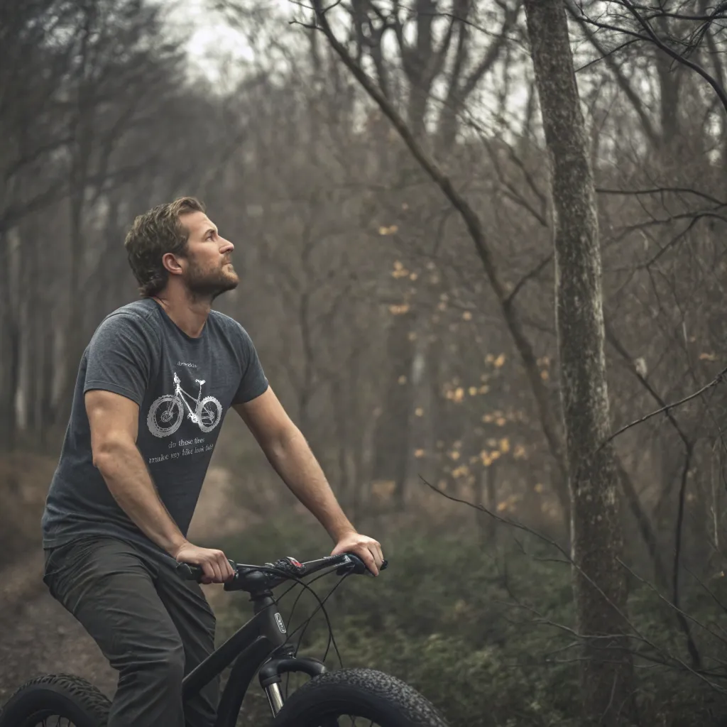Do These Tires Make My Bike Look Fat? Mens Short Sleeve Tee