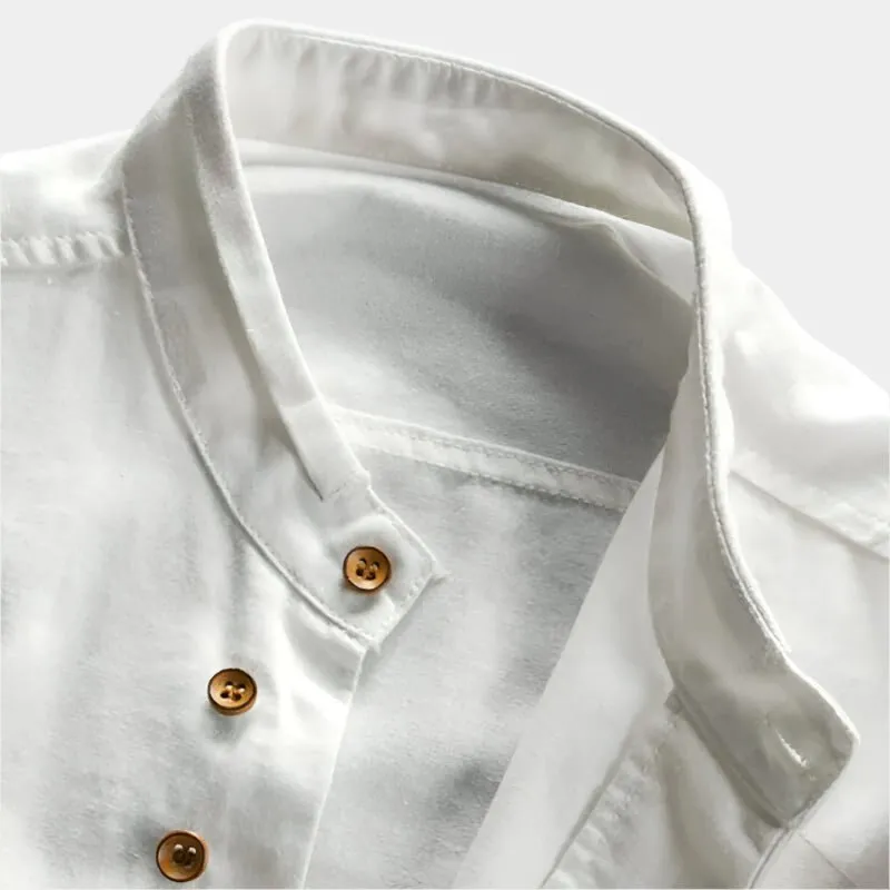 Domoir | Textured Cotton Shirt