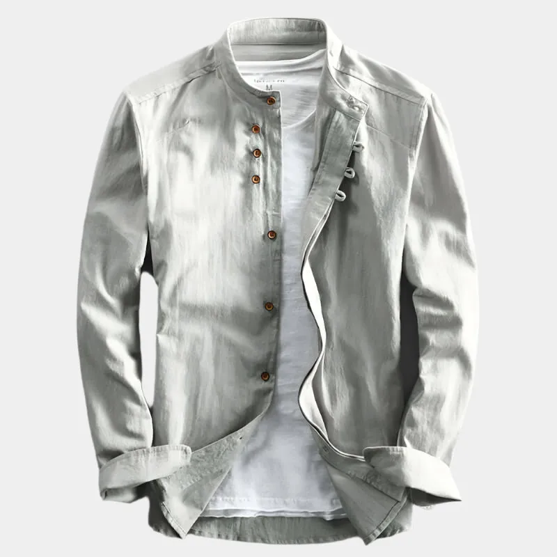 Domoir | Textured Cotton Shirt