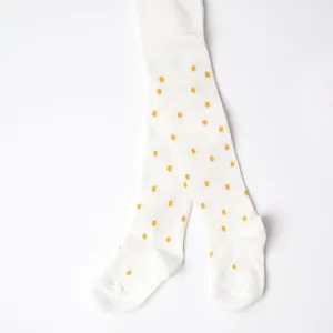 Dotty Tights - Yellow Spot