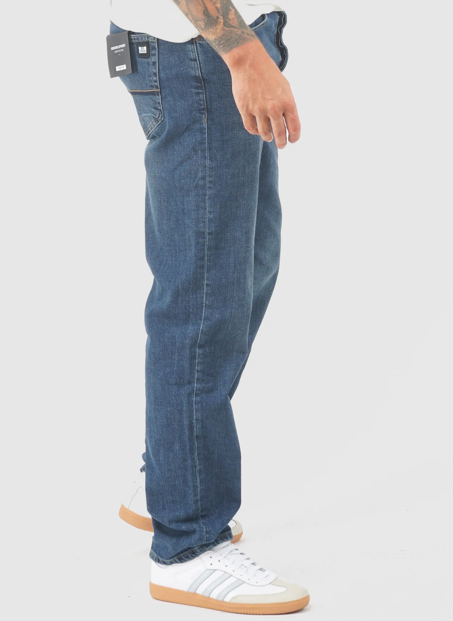Easy Fit Jeans - Washed Vintage
